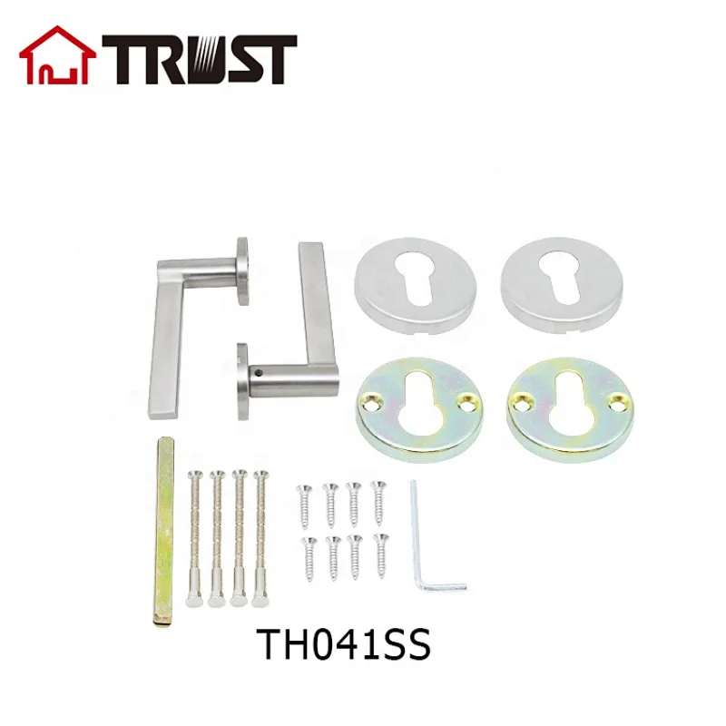 TRUST TH041-SS Newest Design Manufacturer Hollow Door Lever Handle
