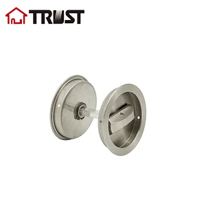 TRUST SD03-60BKSS SUS304 Recess Flush Sliding Door Handle