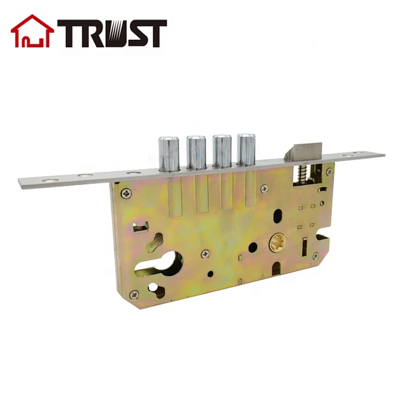 TRUST 8560HD-4R-EU-SS  High security 4 Bolt Mortise lock body Center 85 x Backset 60mm Euro Hole