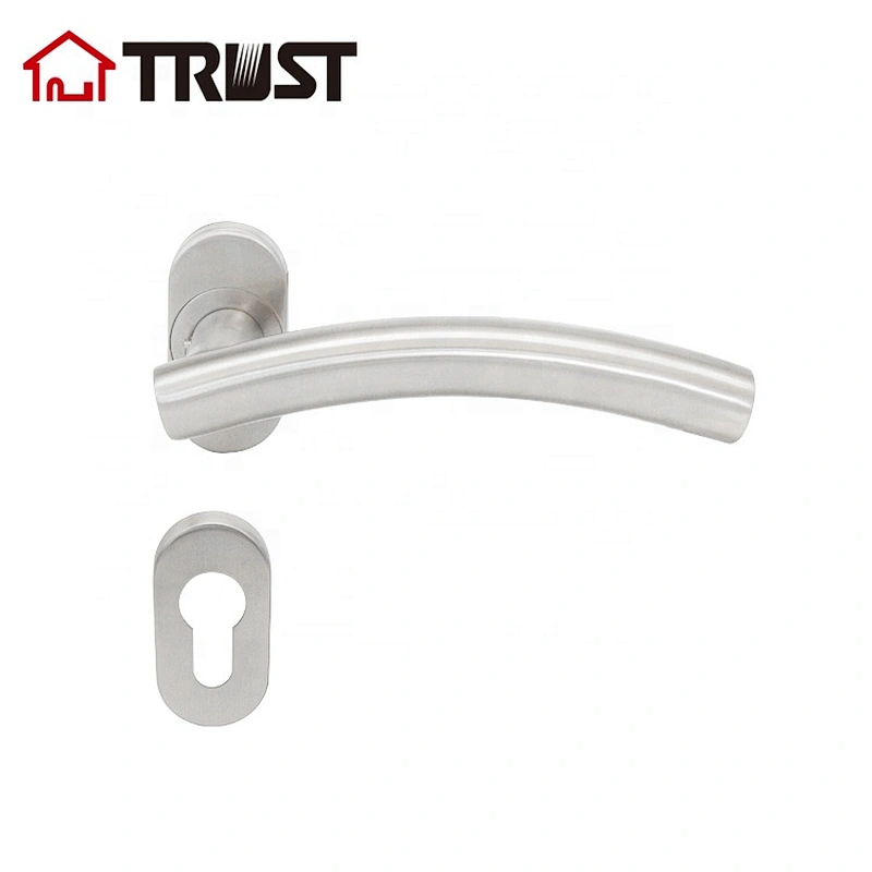 华信TH008-SS-OV 不锈钢执手锁 分体锁房门浴室卫生间门锁