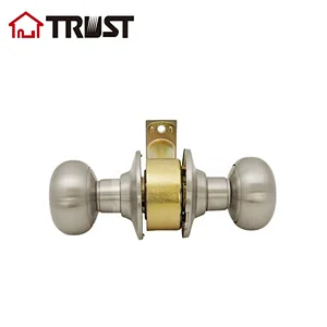 TRUST 3353-SS  Passage Door  ANSI Grade 3 Cylindrical knob lock door lock high quality knob