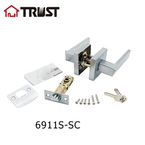 TRUST 6911-SC  Heavy Duty High Security Wholesale Tubular Zinc Alloy Lever door Lock