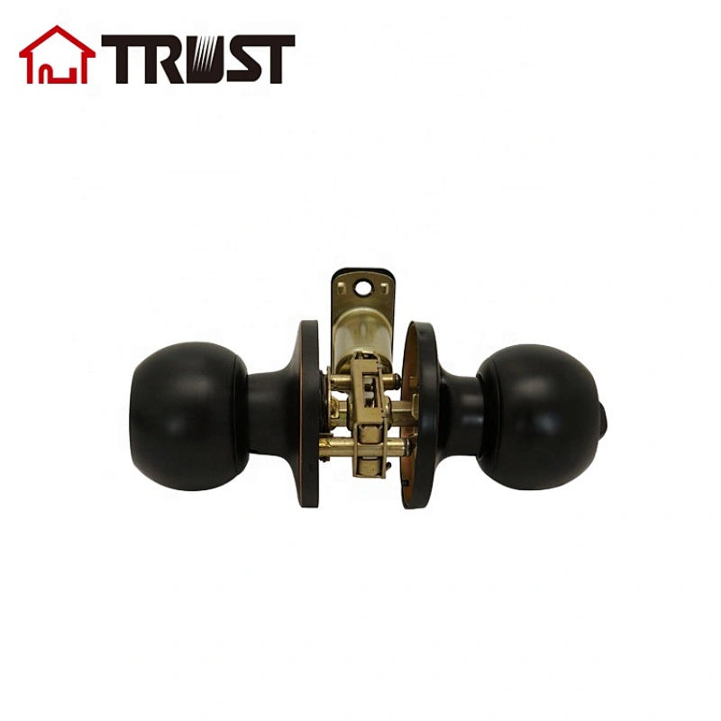 TRUST 6871-RB  Tubular ANSI Grade 3  ORB Finish Entry Knob Lock