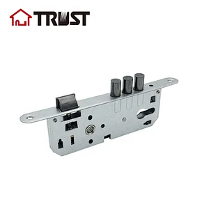 TRUST 8540-3R-BN  High Quality european mortise cylinder door lock body with Bolt