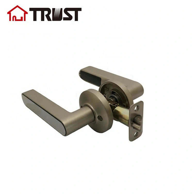 TRUST 9401-PN Smart Lock Fingerprint Door Lock, Keypad Deadbolt Lock Keyless Entry Door Lock Deadbolt, Front Door Lock with Key, Fingerprint Lock for Door
