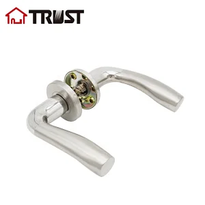 TRUST TH042-SS Hot Sale SS304 Hollow Lever Door Lock Interior Door Hardware On Rose
