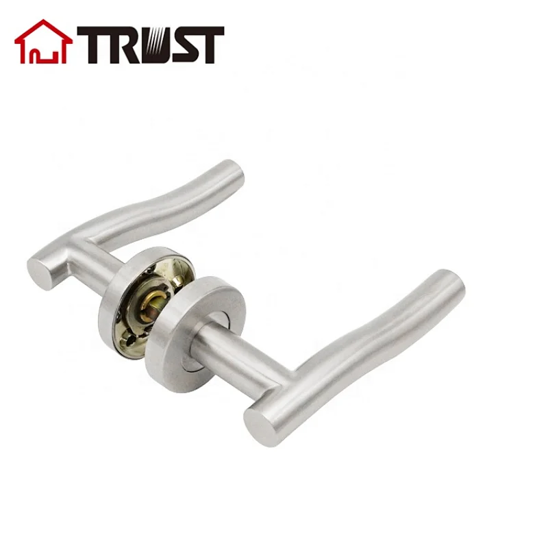 TRUST TH010-SS Stainless Steel 304 Door Lock Handle Bedroom Bathroom Hollow Tube Handle