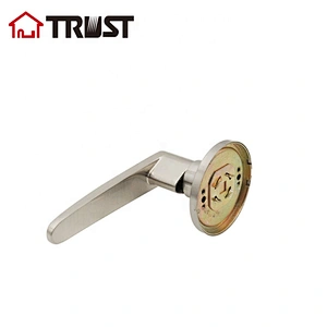 TRUST 6410-SN Grade 3 Dummy Door Lever Brushed Nickel Straight Handles Door Lock For Interior Doors