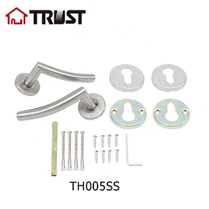华信TH005-SS 不锈钢执手锁 分体锁房门浴室卫生间门锁