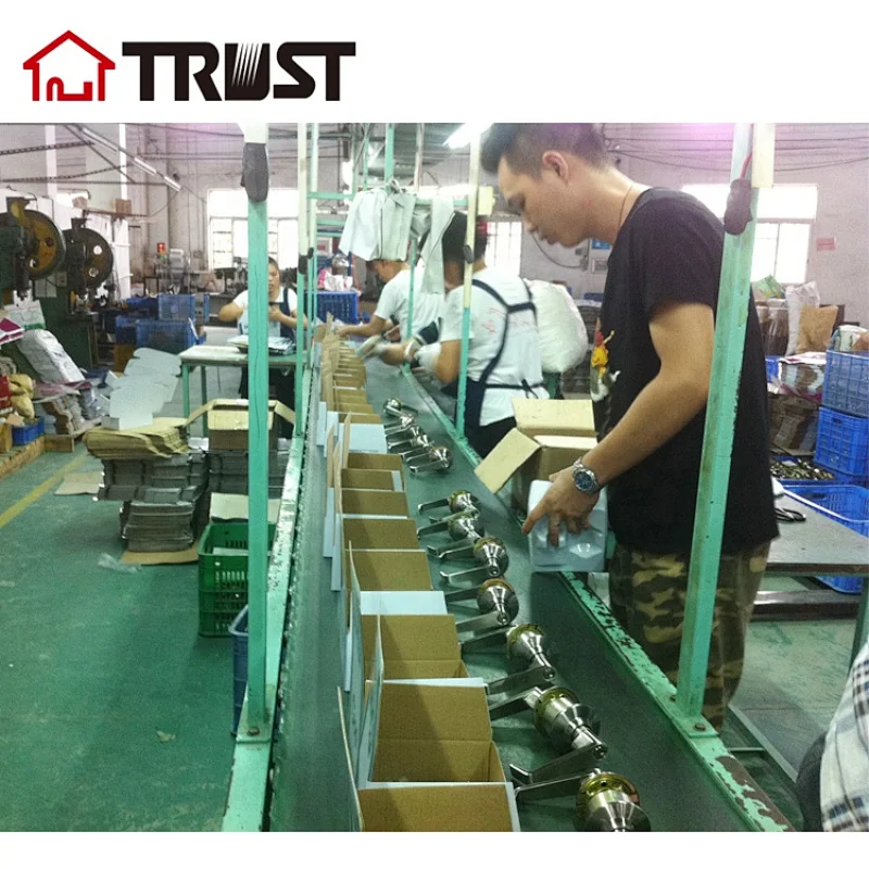 TRUST 4301-SC Commercial Heavy Duty Deadbolt Single Open ANSI Grade 2 Commercial Door Lock