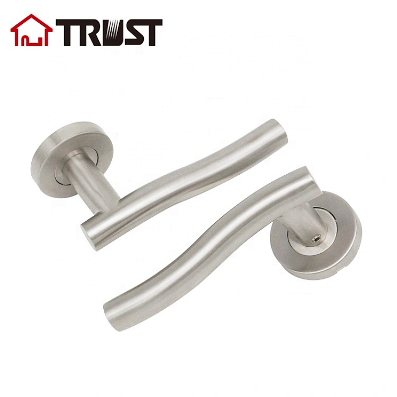 TRUST TH010-SS Stainless Steel 304 Door Lock Handle Bedroom Bathroom Hollow Tube Handle