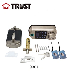 华信9301-SN 厂家直供智能门锁 家用木门防盗密码电子锁指纹锁