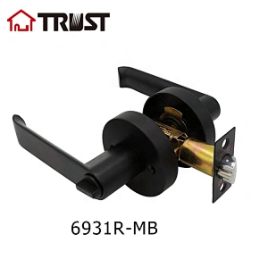 TRUST 6931-R-MB Heavy duty Hot Selling Tubular Lever Handle door Lock For Residential Home