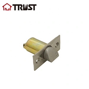 TRUST 4372CL62BKSSS Cylindrical Knob Lock Door Bolt SS304 Latch Passage/Privacy Door Latch