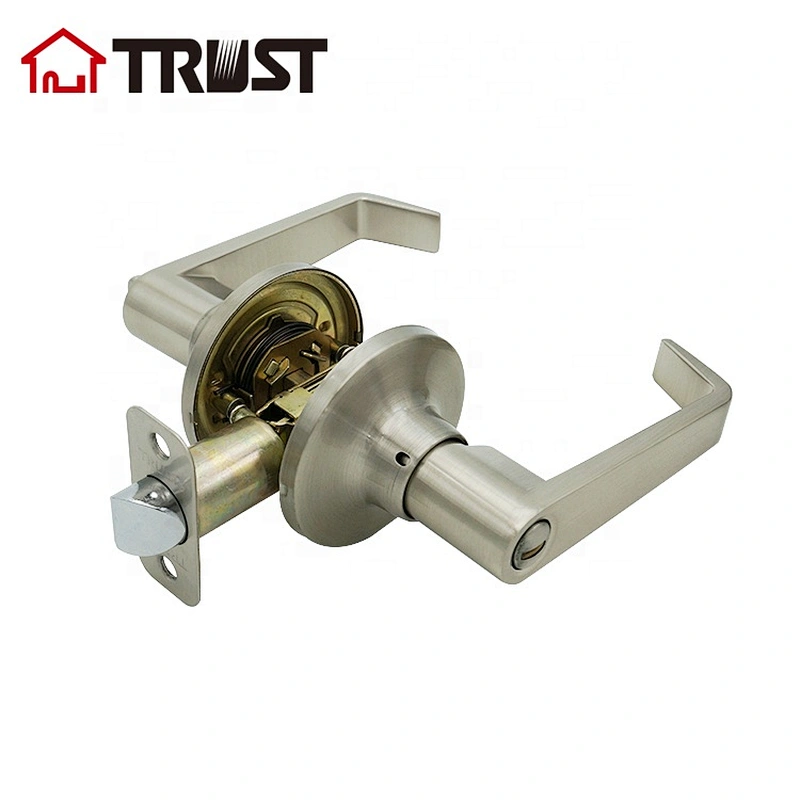TRUST 6432-SN  Factory Wholesale Bathroom Or Privacy Function Door Handle Lock
