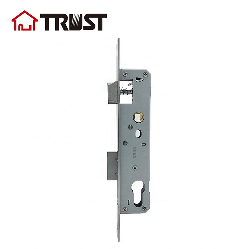 华信8525Z-VSS铝门窗配件大门锁移门锁体铝合金窄边塑钢门锁体单点锁体