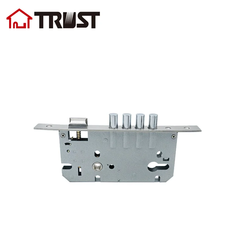 TRUST 8560-4R-SF-SS Standard european lock body  stainless steel mortise cylinder door lock body with 4  Bolt