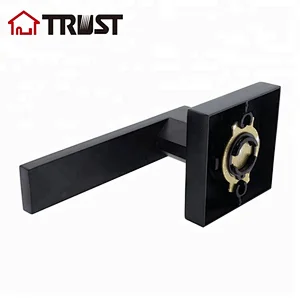 TRUST 6910-MB Interior Door Lever Door Handle Lock Half Dummy Keyless RH&LH Reversible