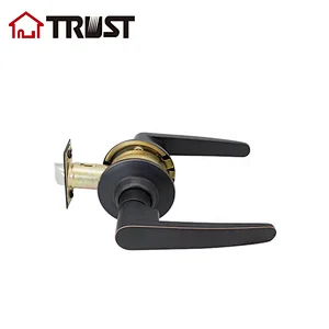TRUST 3413-RB High Quality Cylindrical  Grade 3 Zinc Alloy Lever Lock Oil  Rubbed Bronze