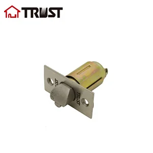 TRUST 4571CL61ETSSS Grade 1 Commercial Cylindrical Door Latch Knob Lock Entry Door Bolt