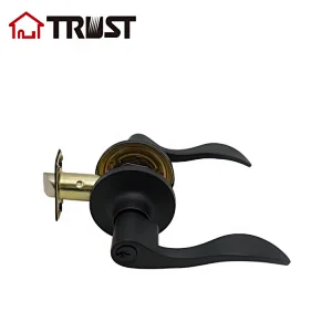 TRUST 6461-MB  Factory Hot Sale Door Lock ANSI Grade 3 Entry Lock Tubular Lever Handle Lock