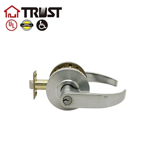 Trust 4591-SC Commercial Cylindrical Entrance  Function US26D Heavy Duty Grade 2 Lever Locks
