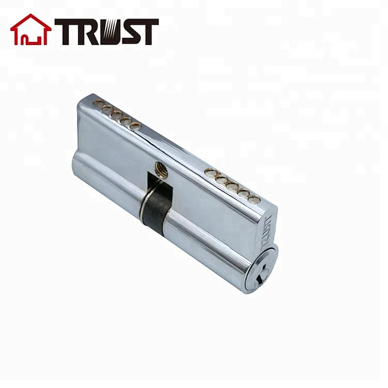 TRUST A70-CP Double open Euro Cylinder  Double Keys Brass Cylinder Door Lock Cylinder