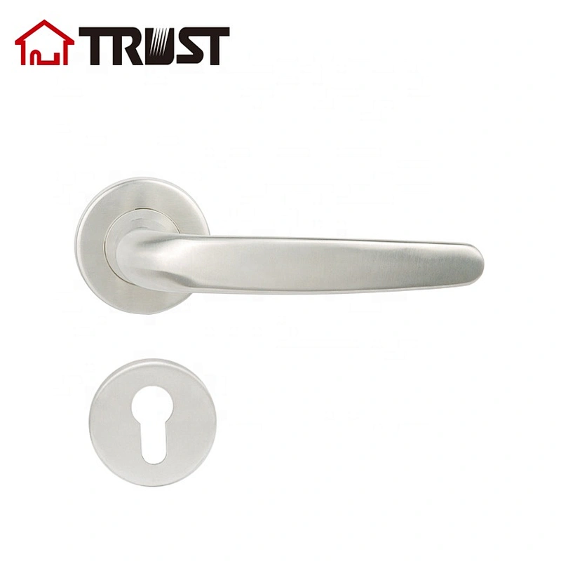 华信TH026-SS 304不锈钢执手锁 分体锁房门浴室卫生间门锁 欧标锁具