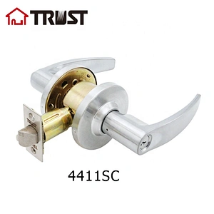华信4471系列美式球形执手锁 二级重型防火锁室内卫浴锁房间门锁