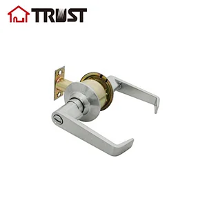 TRUST 3432-SC  Satin Chrome Privacy ANSI grade 3 Door Lock For Interior Door