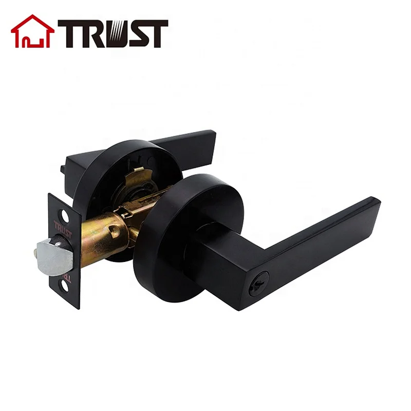 TRUST 6911-R-MB  High Quality  Heavy Duty KW1 Keyway Tubular Leverset Door Lock