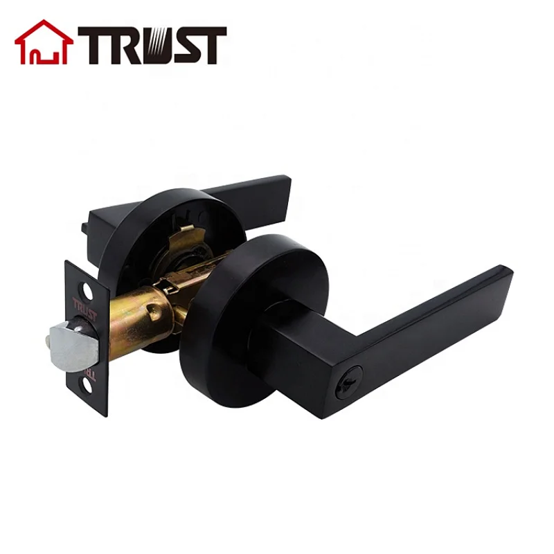 TRUST 6911-R-MB High Quality Heavy Duty KW1 Keyway Tubular Leverset Door Lock