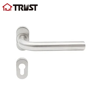 TRUST TH002-SS-OV Manufacturer Stainless Steel Hollow Lever Handle For Apartment