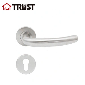 TRUST TH004-SS Stainless Steel Lock Wood Door Lock Bedroom Interior Door Lever Handles