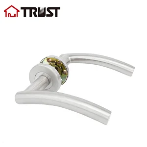 TRUST TH008-SS Stainless steel 304 lever door handle for entry doo