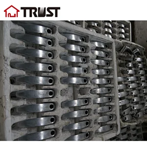 TRUST 3410-SN Dummy Lever Door Handle for Closets with Single Side, Non-Turning with a DoorBumper Wall Protectors