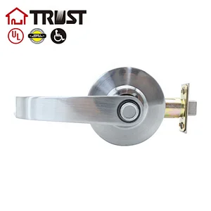 TRUTrust 4572-SC Dynasty Hardware Grade 2 Commercial Duty Door Keyed Lever Lockset, Satin Chrome Finish