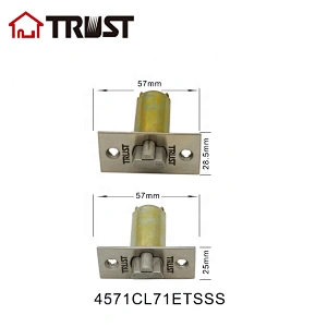 TRUST 4571CL71ETSSS  Commercial Grade 1 Cylindrical Bolt Entry Door Latch