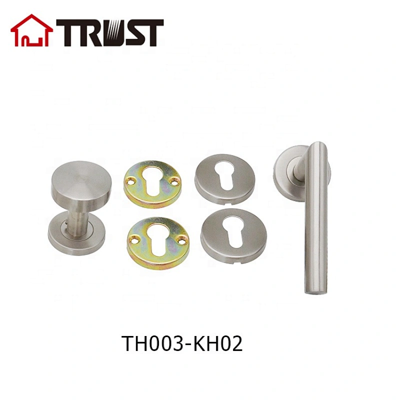 华信TH003SS+8560HD-B70KTSN-KH02 锁体锁芯304不锈钢空心分体锁套锁