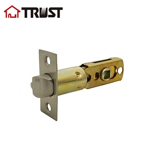 华信TL6911G2SS三杆锁执手锁通用二级可调45度锁舌不锈钢舌头房门