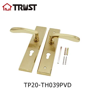 TRUST TP20-TH039-PVD  High Quality SUS304 Door Lever Handle For Wooden Door
