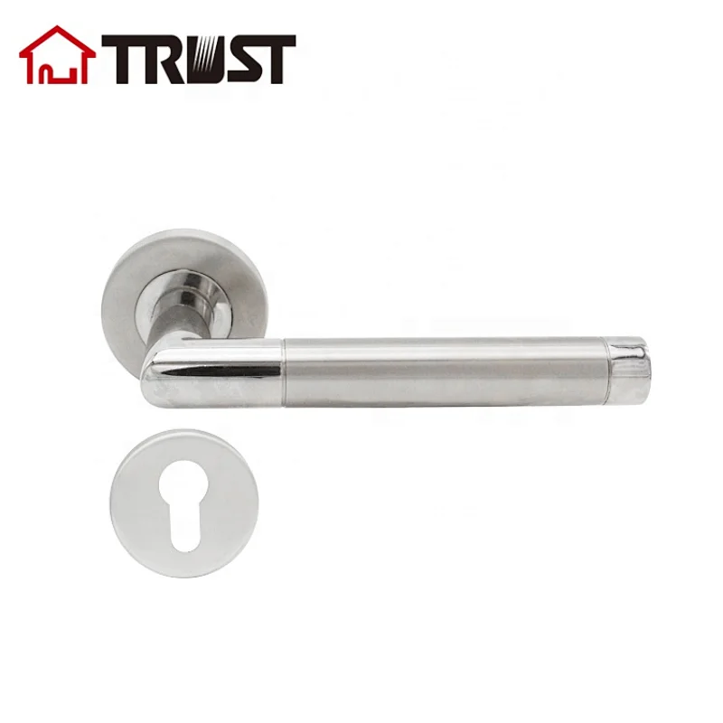 TRUST TH003-SS/SP China Best Selling Products Double Sided Stainless Steel Tube Door Handle