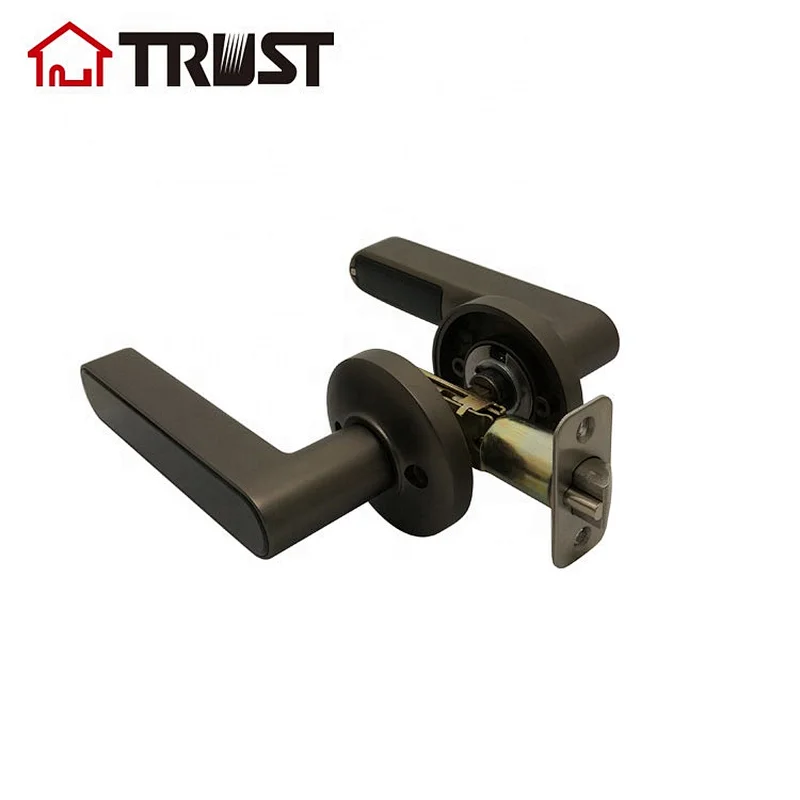TRUST 9401-SBN Smart Door Lock, Keyless Entry Door Lock, Keypad Door Lock, Fingerprint Door Lock Keypad Entry Door Lock