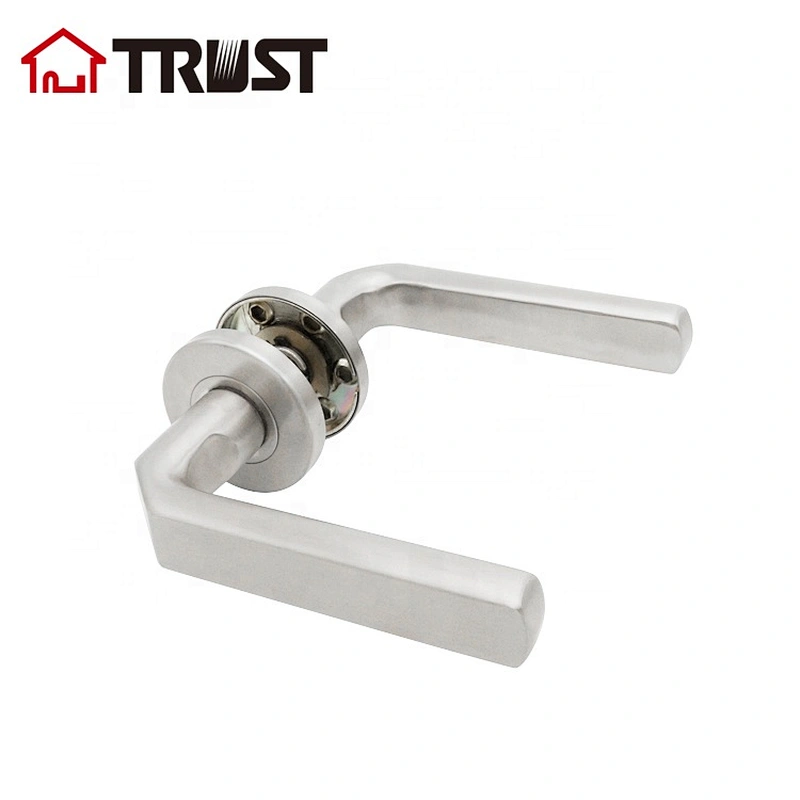 华信TH040-SS 欧标不锈钢执手锁 简约分体锁房门浴室卫生间门锁
