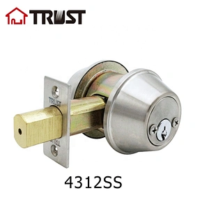 华信4312-SS 二级闭锁系列 不锈钢单头双头闭锁 隐形门锁暗门锁厂家直供