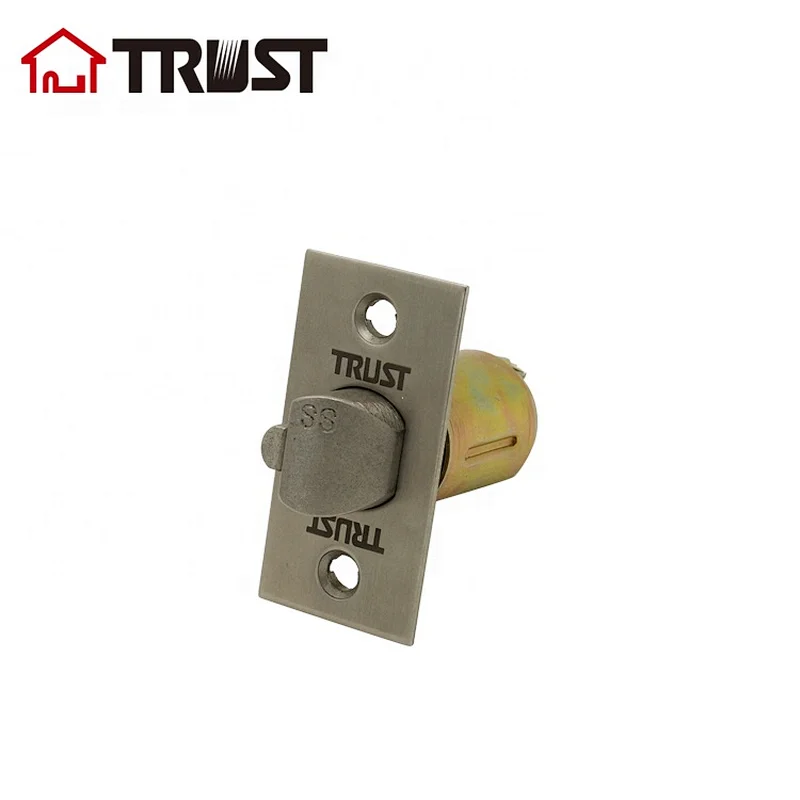 TRUST 4571CL61ETSSS Grade 1 Commercial Cylindrical Door Latch Knob Lock Entry Door Bolt