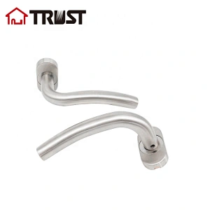 TRUST TH007-SS-OV Competitive Price SUS304 Hollow Door Hardware Design Exterior Lever Handle Lock