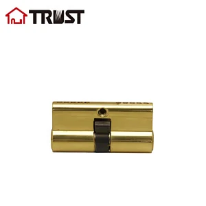 TRUST A60-PB Double Open Cylinder Solid Brass 60mm Key To Key