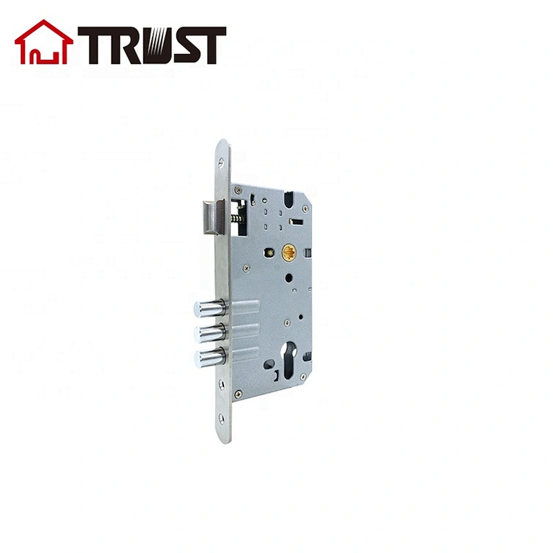 TRUST 8560-3R SS CE certificate Stainless steel security anti drill 3 point bolt Mortise Door Lock body