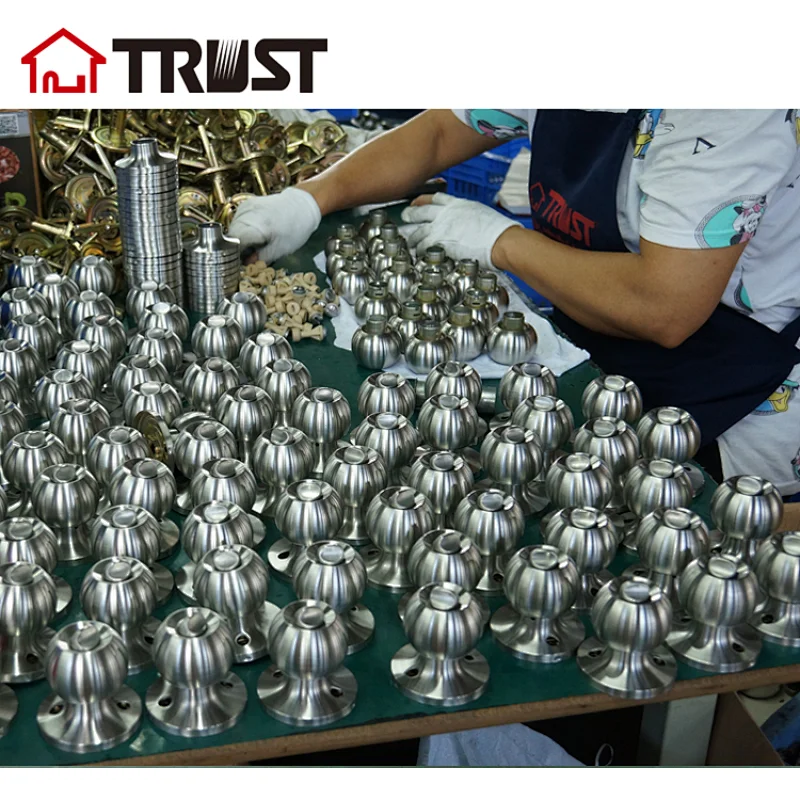 TRUST 4370-SS Dynasty Hardware AUG-00-26D Grade 2 Commercial Lever Lockset, Dummy Door, ADA, Satin Stainless Finish